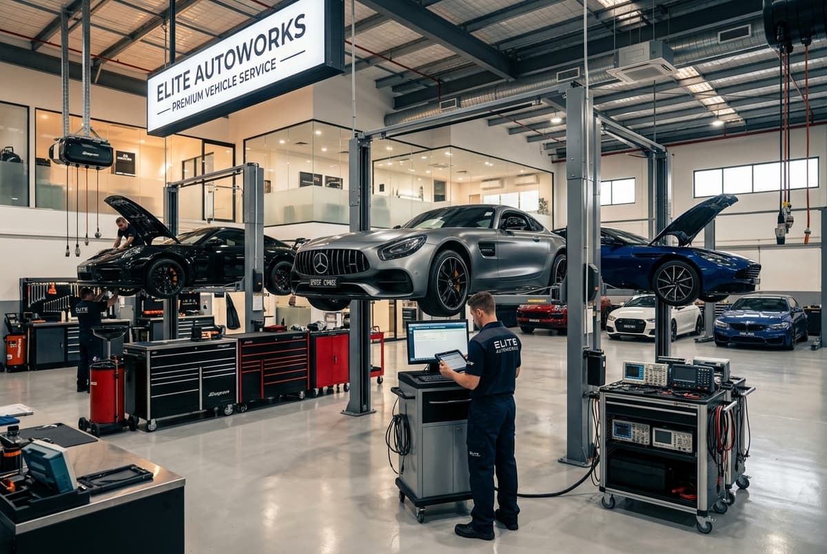 Shree Naina Motors Premium Workshop